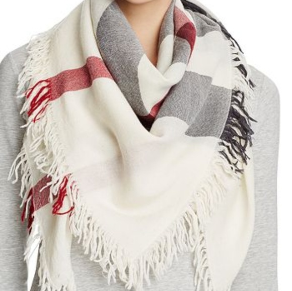 burberry merino wool scarf